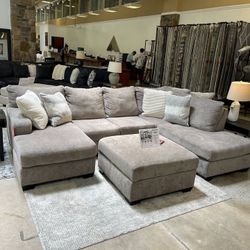 Sectional Double Chaise