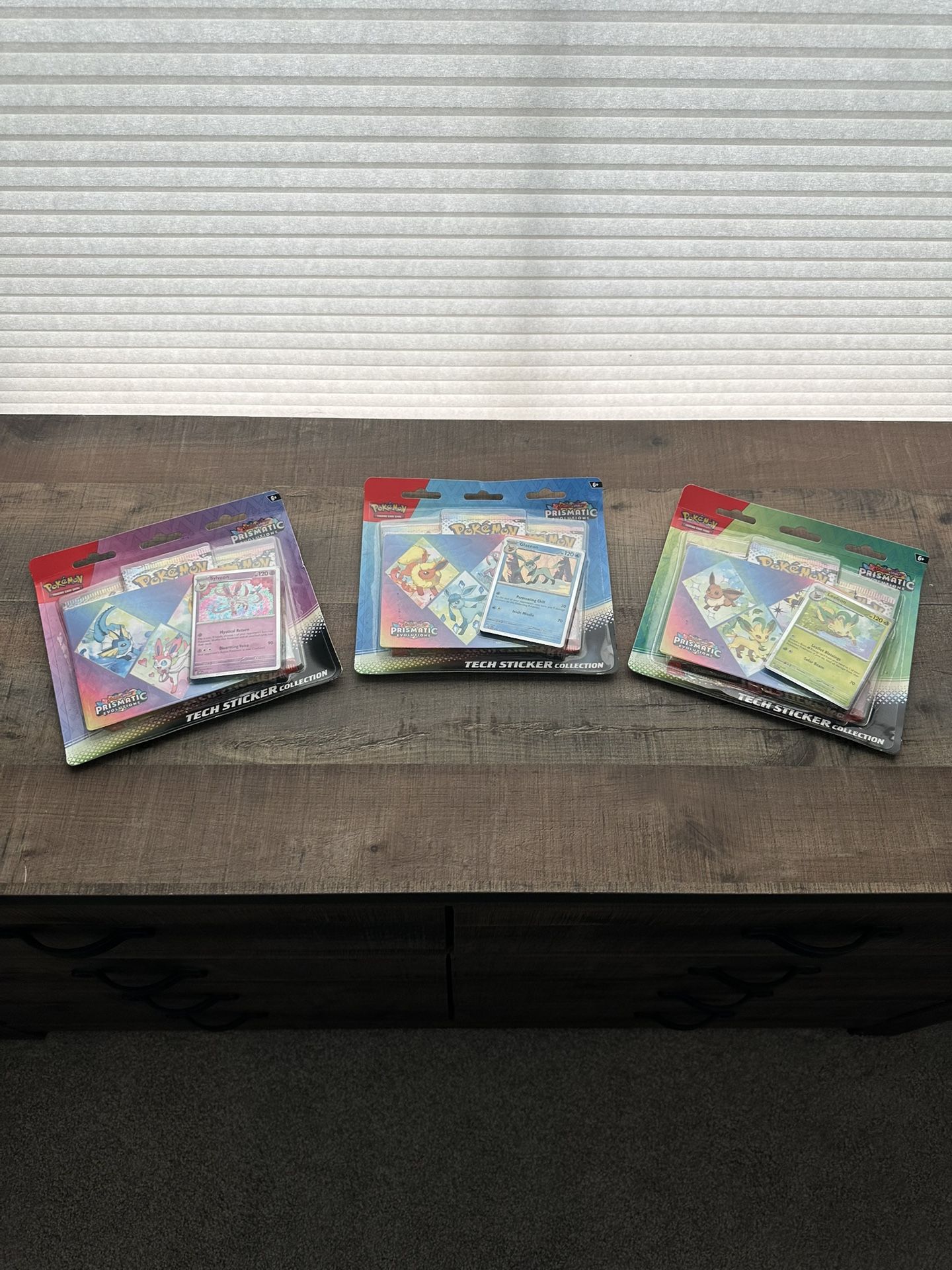 Pokemon Prismatic Tech Stickers