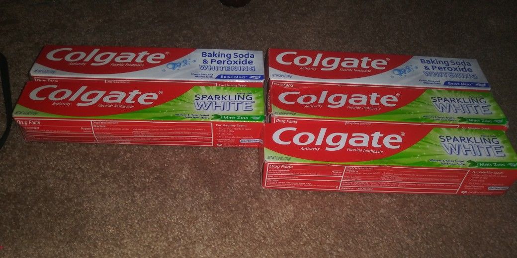 Colgate Toothpaste 6 Oz Tubes! $1.50 each.