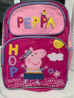 Peppa pig backpack 16”