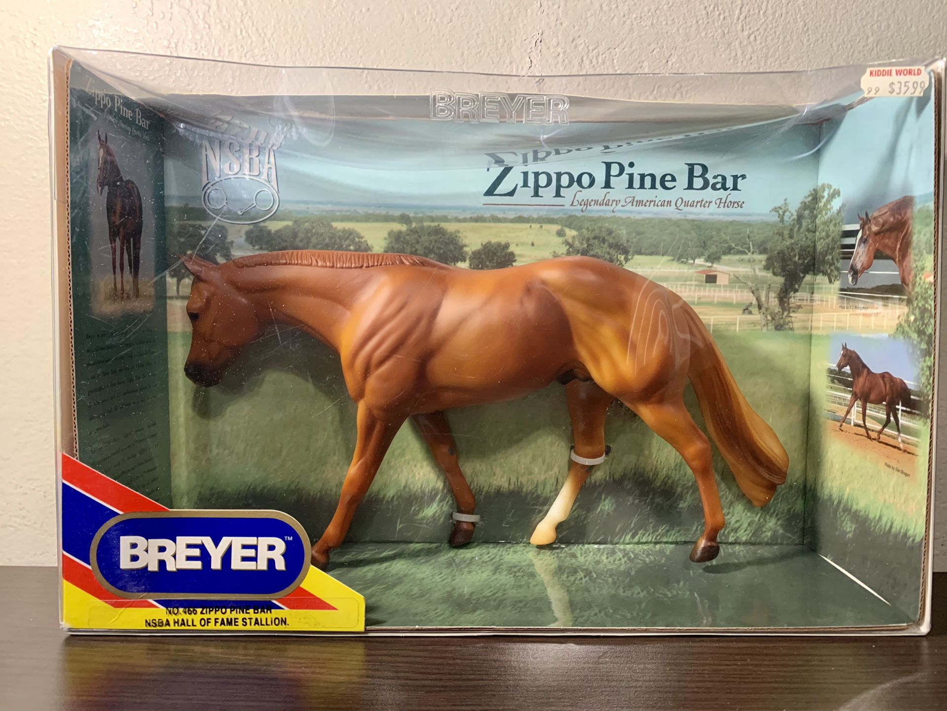 Vintage Breyer Horse - Zippo Pine Bar