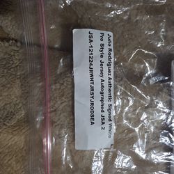 Julio Rodriguez signed jersey psa cert