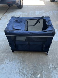 Foldable Fabric Dog Crate