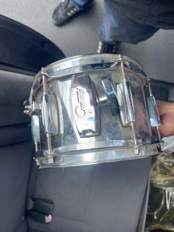 2000s Blackhawk by Gretsch 5.5x8 Mighty Mini Steel Snare Drum