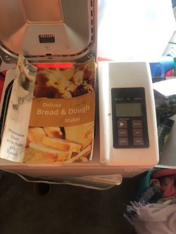 Oster deluxe bread and dough maker