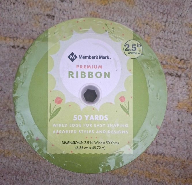 Spring Ribbon Roll 50 Yards
