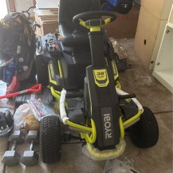 Ryobi 38in Electric Lawn Mower