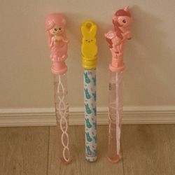 3 Bubble Wands