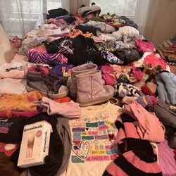 Lot of Little Girls size 2T+ clothing & accessory 
