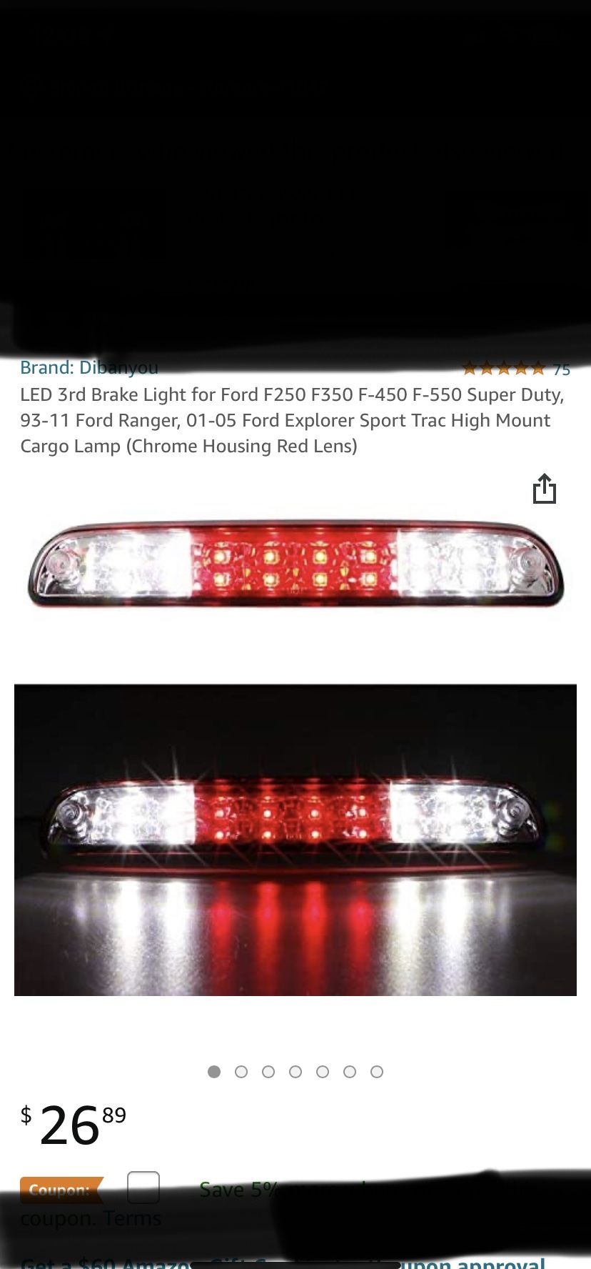 Ford Truck 3rd Brake Light