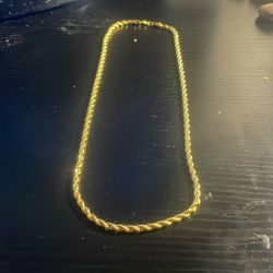 Gold Rope Chain 
