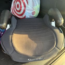Black Booster Seat