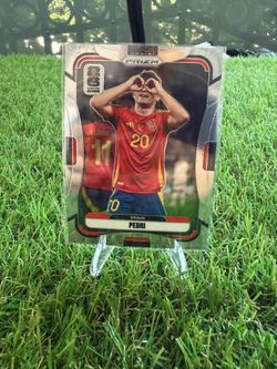 2026 Panini Prizm FIFA World Cup Pedri #80 Image Variation SSP