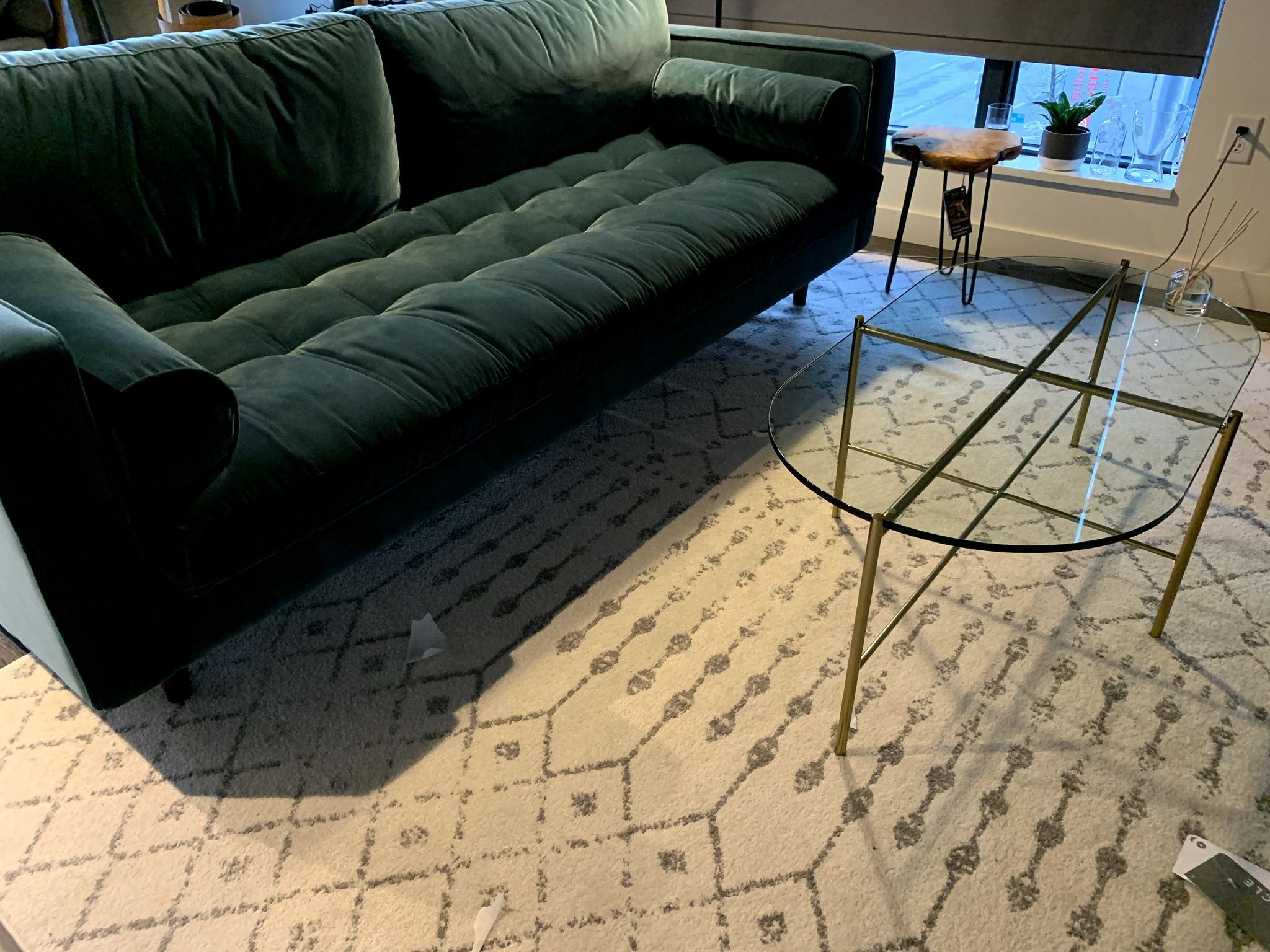 Mid century modern couch
