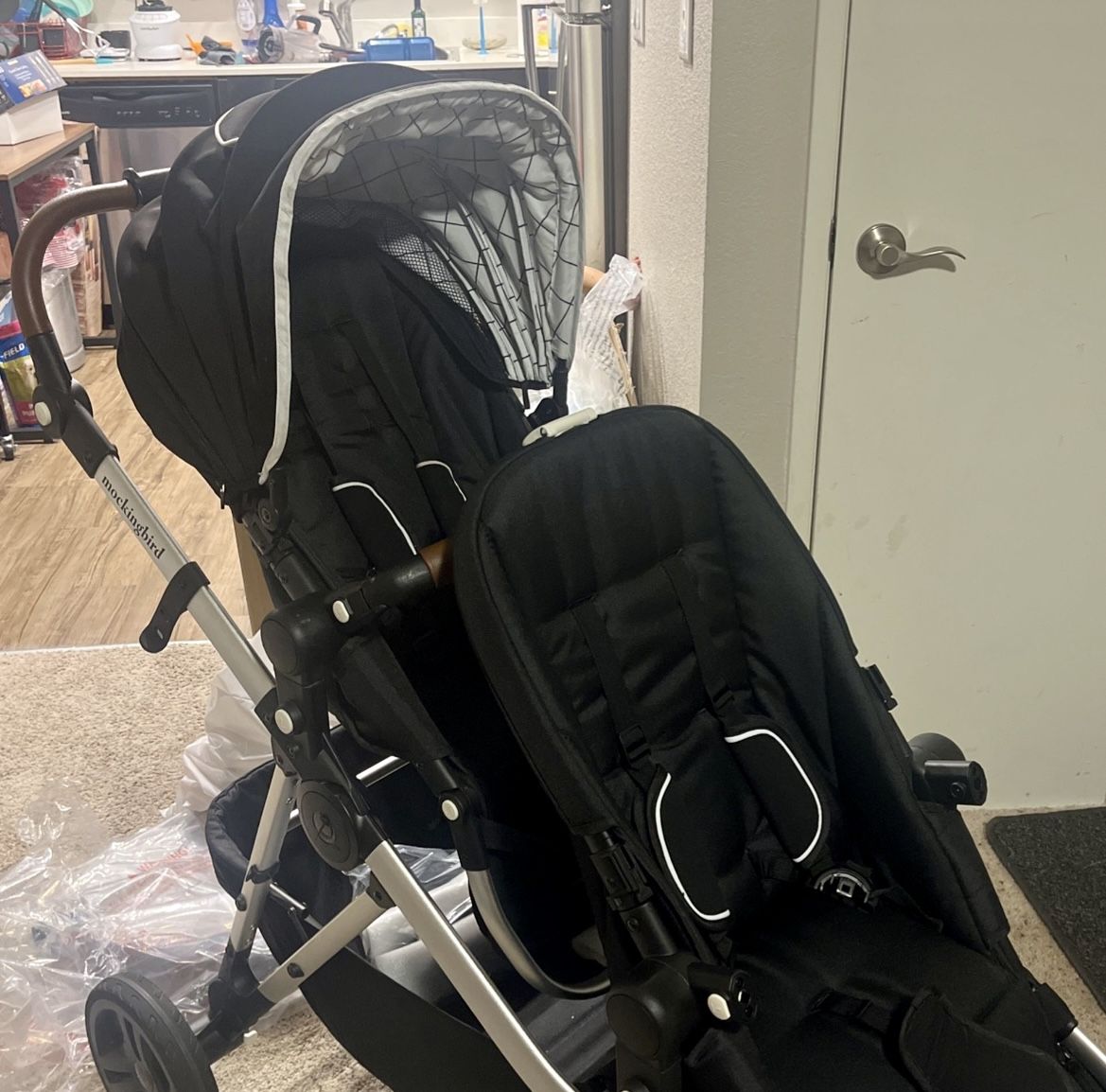 Single To Double Mockingbird Stroller