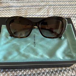 TIFFANY & Co. TF 4158 8001/9S Black SUNGLASSES 54-17-140mm Italy