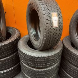 255/65R17 Goodyear Wrangler Kevlar A/T Full Tire Set