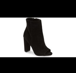 Steve madden peep toe booties