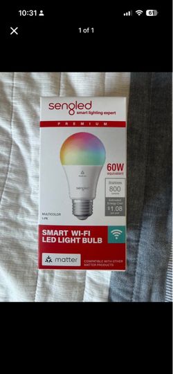 Sengled Smart Wi-Fi LED Light Bulb Multicolor