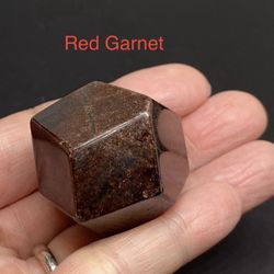 Red Garnet Genuine  Stone from India 66g