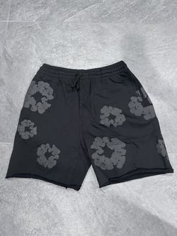 Black denim tears shorts
