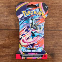 Pokemon Chaos Rising Booster Pack - ME04: Chaos Rising (CRI)