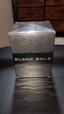 Authentic Kenneth Cole Black Bold 3.4oz Parfum Edp for Men (New Item Wrapped) Notes are on Pic #5 Asking $40 Firm on Price