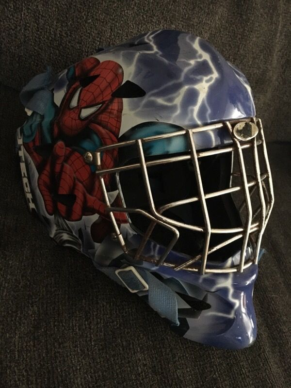 ITECH "Spider-Man" Goalie Helmet
