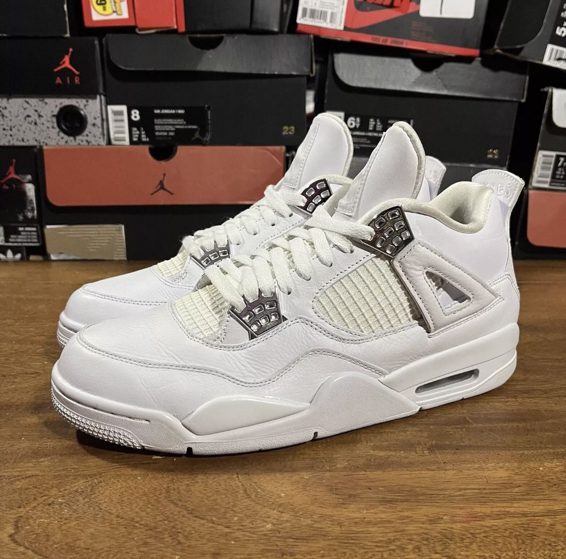 Size 10.5 - Jordan 4 Retro Mid Pure Money