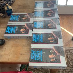 Still Sealed Star Trek The Next Generation VHS tapes(7)