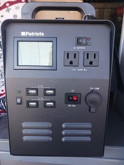 4 Patriots Portable Generator