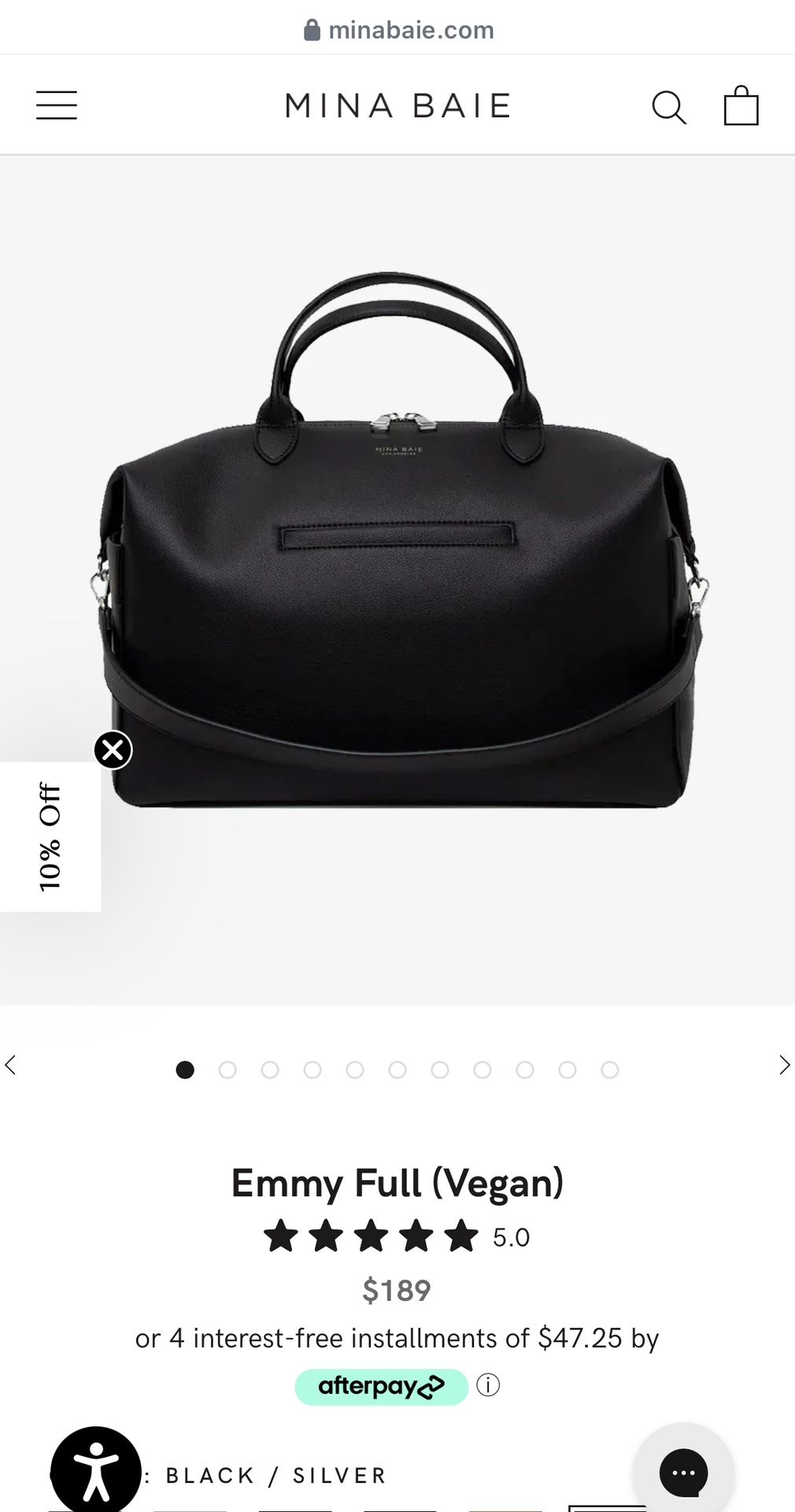 Mina Baie bag!