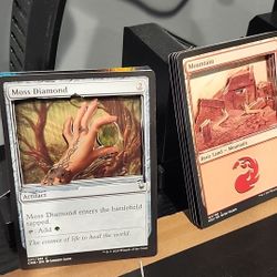 Shadow Boxed MTG Cards