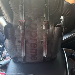 Lv X Supreme Collab Backpack 