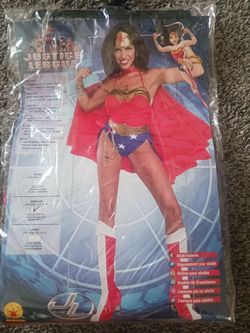 DC Justice League Wonder Woman Adult Halloween Costume