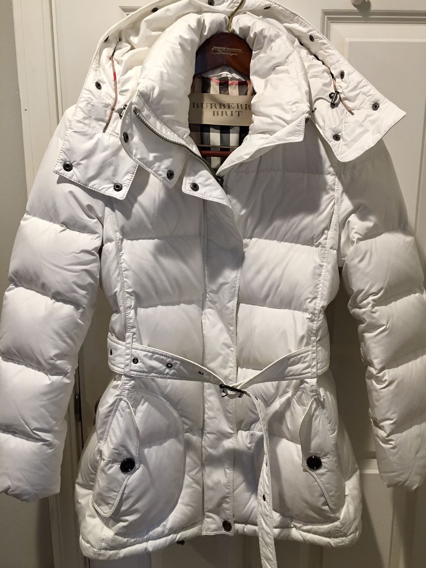 Burberry Nova Check Puffer/Coat/Ski Jacket 