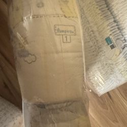 Pampers Size 1 Diapers 
