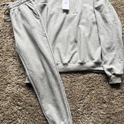 Grey Alo Quarter Zip Set