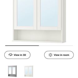 IKEA White Medicine Cabinet 