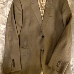 Burberry London Collins 2- Button Dual Vented Gray Blazer - Size 54 - Suit Coat