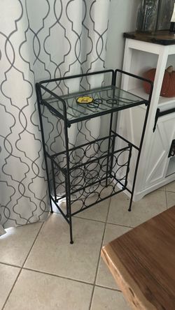 Wine and wine glass rack
