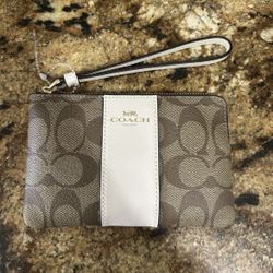 Coach SLG Wallet Wristlet $50 Firm 