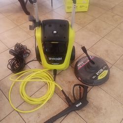 Ryobi pressure washer with surface cleaner