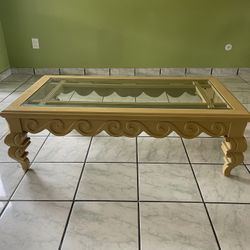 Wooden Coffee Table 