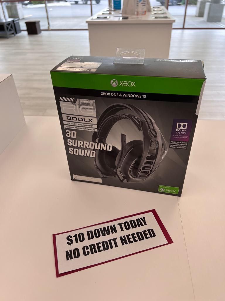 Plantronics Rig 800LX Dolby Atmos Special Edition Wireless Gaming Headset-$10 Today to Take it Home Today