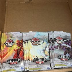 18 Unopened Bakugan cards 