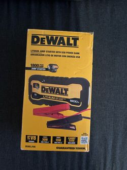 Dewalt jump starter