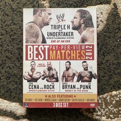 WWE Best Pay-Per-View Matches 2012 DVD