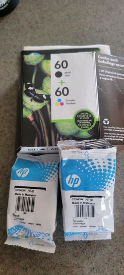 HP 60 Ink Cartridge Combo Pack
