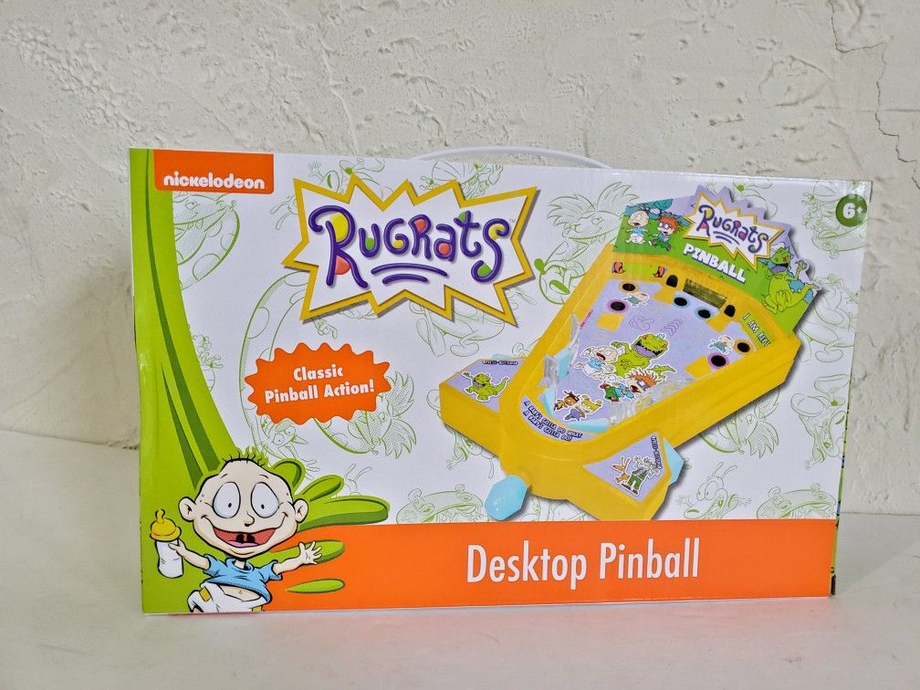 Nickelodeon RugRats Classic Pinball Jam Desktop Pinball Game NEW Fun Kids